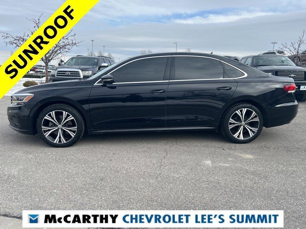 used 2022 Volkswagen Passat car, priced at $15,500