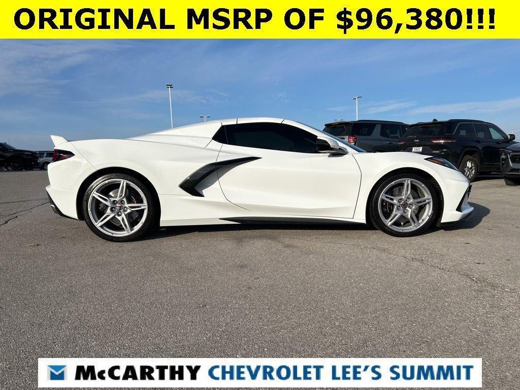 used 2024 Chevrolet Corvette car, priced at $79,600