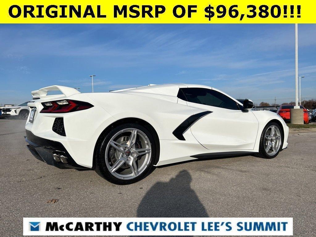 used 2024 Chevrolet Corvette car, priced at $79,600