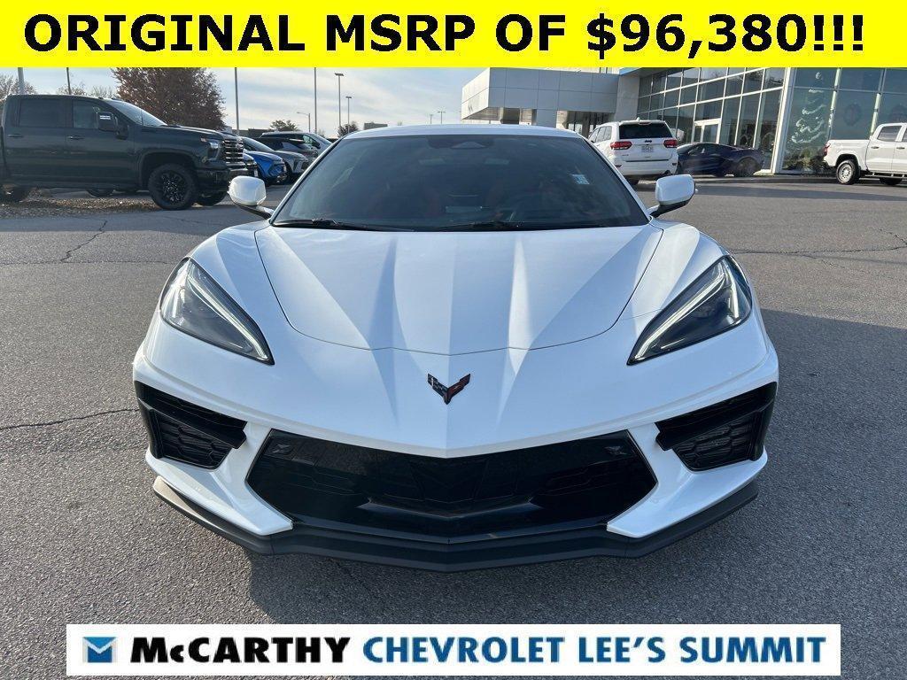 used 2024 Chevrolet Corvette car, priced at $79,600