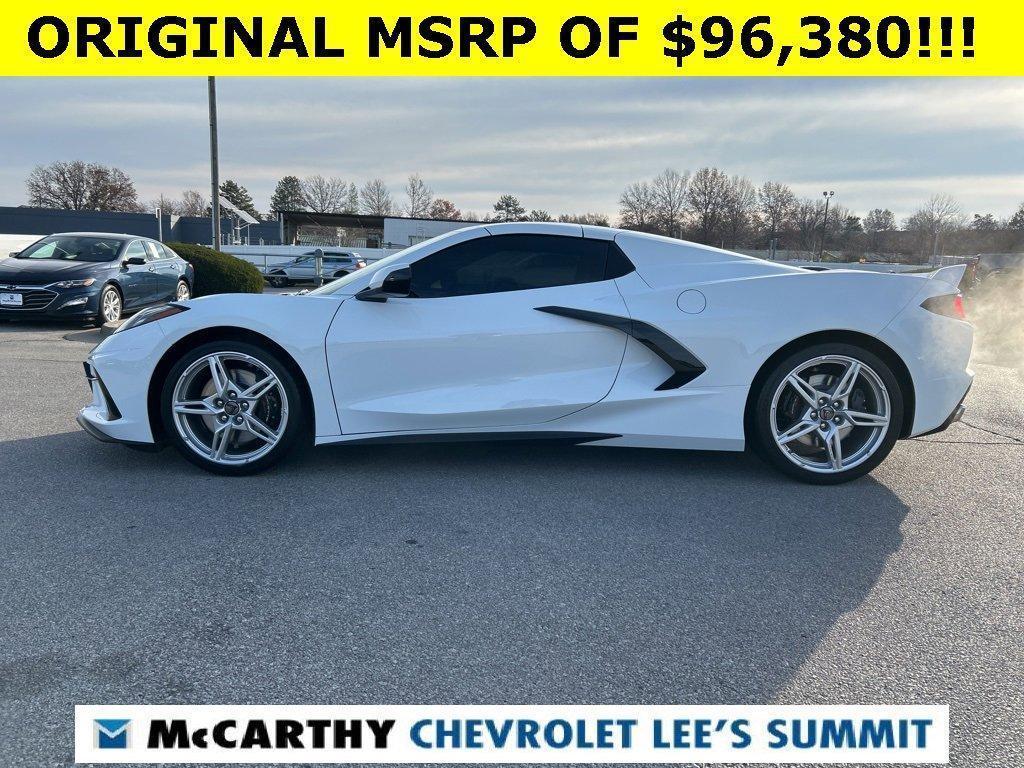 used 2024 Chevrolet Corvette car, priced at $79,600