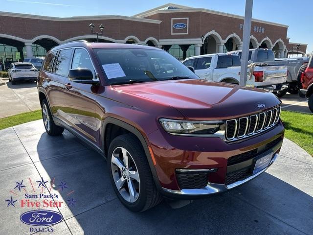 used 2021 Jeep Grand Cherokee L car, priced at $31,000