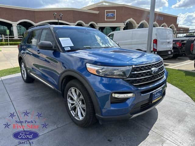 used 2022 Ford Explorer car, priced at $27,500