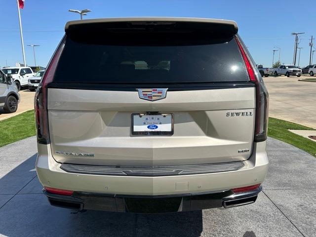 used 2023 Cadillac Escalade car, priced at $85,000