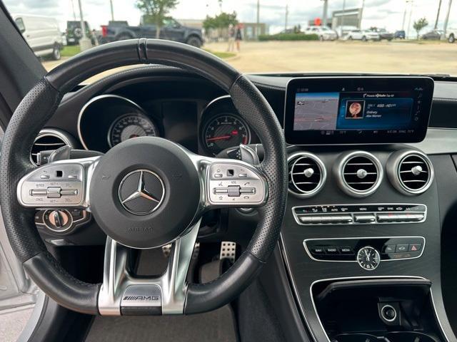 used 2019 Mercedes-Benz AMG C 63 car, priced at $44,000