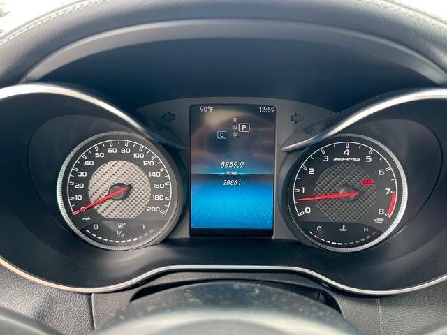 used 2019 Mercedes-Benz AMG C 63 car, priced at $44,000