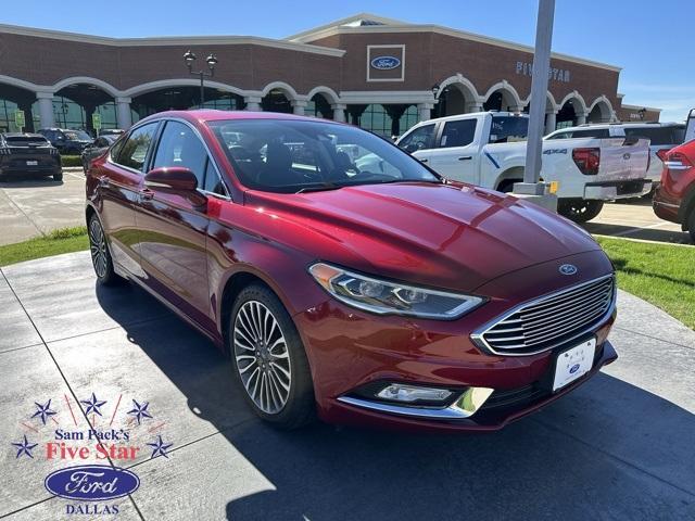 used 2017 Ford Fusion car, priced at $18,000