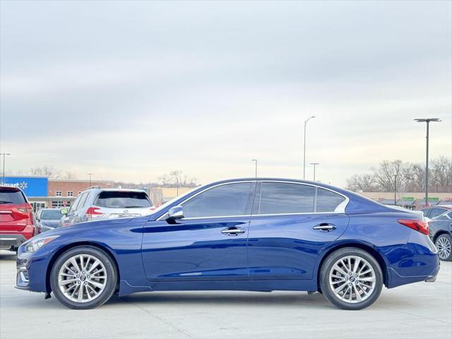 used 2021 INFINITI Q50 car, priced at $22,995