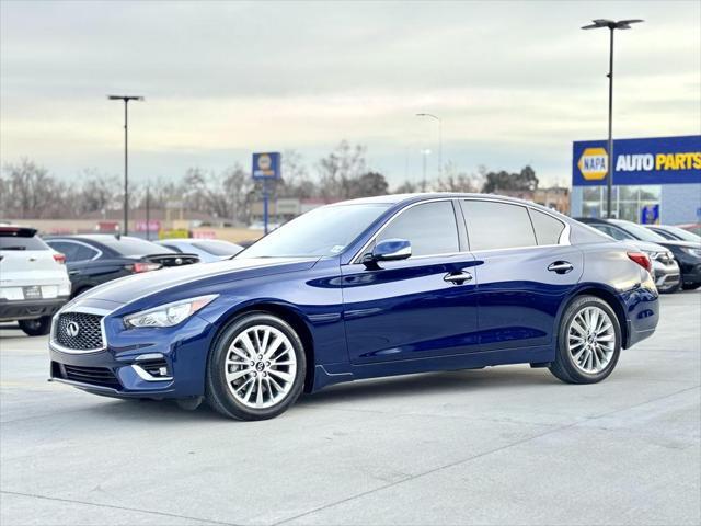 used 2021 INFINITI Q50 car, priced at $22,995