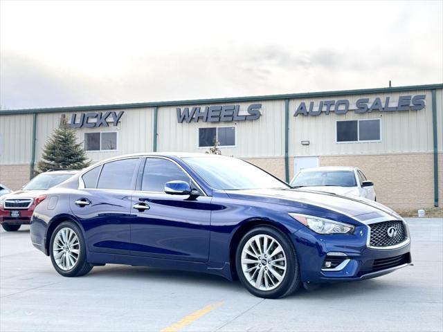 used 2021 INFINITI Q50 car, priced at $22,995