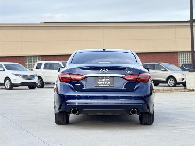 used 2021 INFINITI Q50 car, priced at $22,995