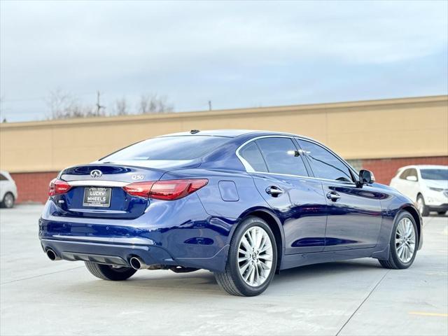 used 2021 INFINITI Q50 car, priced at $22,995