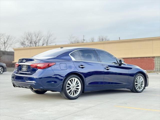 used 2021 INFINITI Q50 car, priced at $22,995