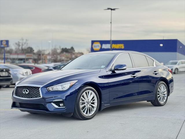 used 2021 INFINITI Q50 car, priced at $22,995