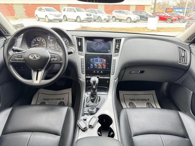 used 2021 INFINITI Q50 car, priced at $22,995