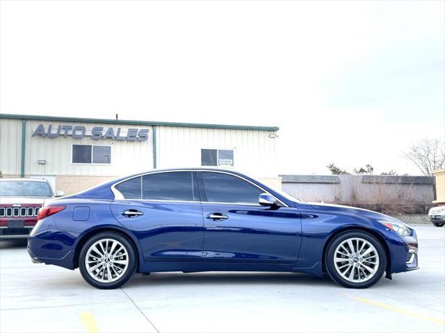 used 2021 INFINITI Q50 car, priced at $22,995