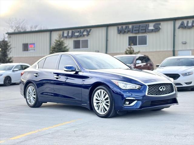 used 2021 INFINITI Q50 car, priced at $22,995