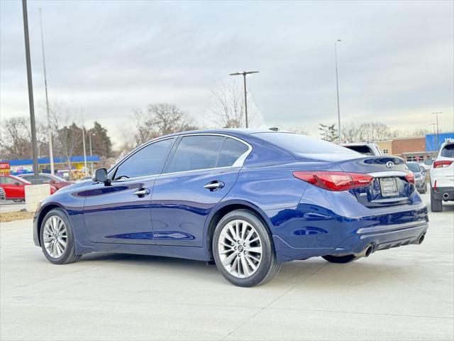 used 2021 INFINITI Q50 car, priced at $22,995