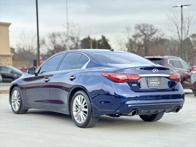 used 2021 INFINITI Q50 car, priced at $22,995