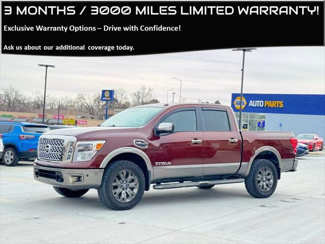 used 2017 Nissan Titan car, priced at $21,995
