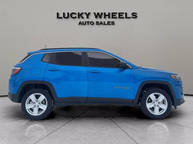 used 2022 Jeep Compass car, priced at $21,995