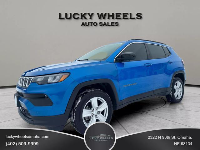 used 2022 Jeep Compass car, priced at $21,995