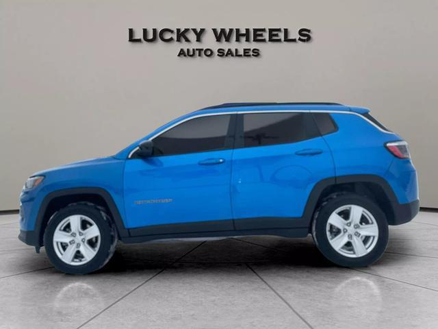 used 2022 Jeep Compass car, priced at $21,995