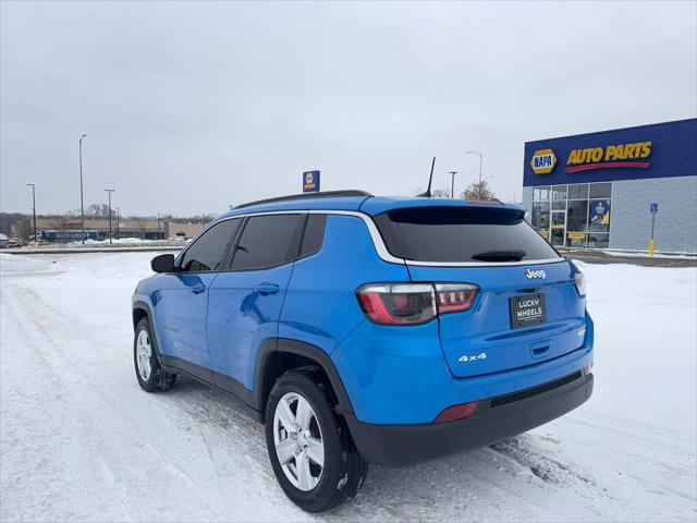 used 2022 Jeep Compass car, priced at $18,495
