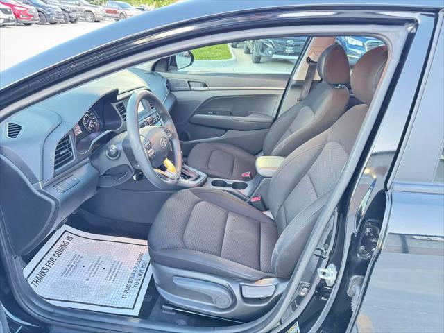used 2019 Hyundai Elantra car, priced at $13,495