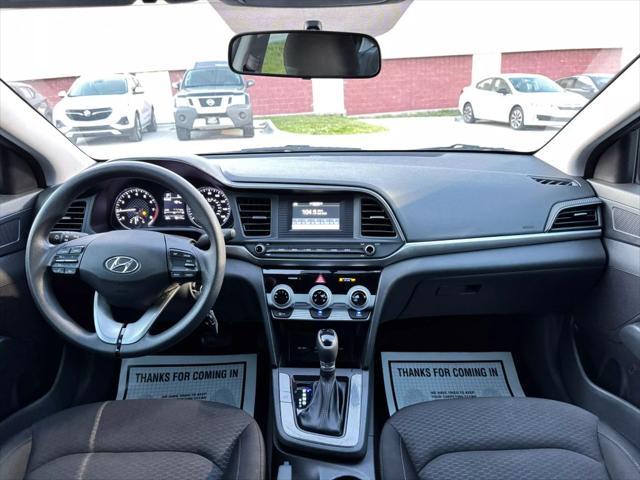 used 2019 Hyundai Elantra car, priced at $13,495