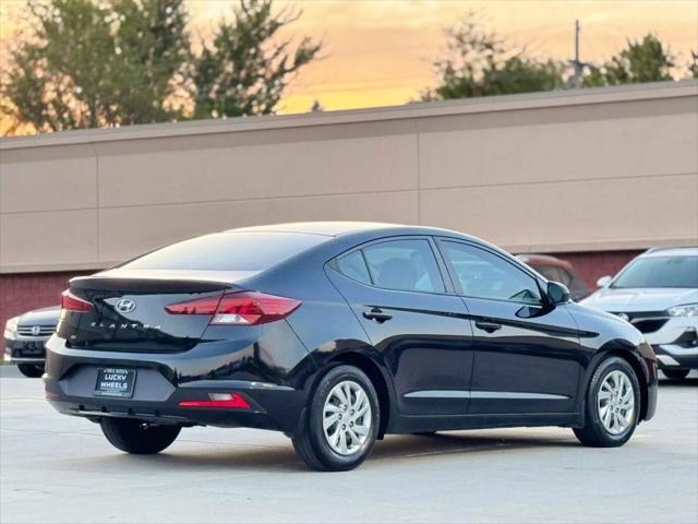 used 2019 Hyundai Elantra car, priced at $13,495