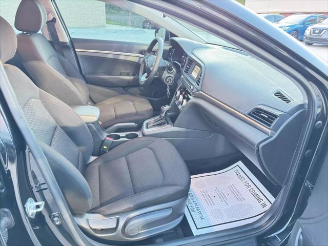 used 2019 Hyundai Elantra car, priced at $13,495