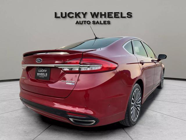 used 2017 Ford Fusion car, priced at $14,995