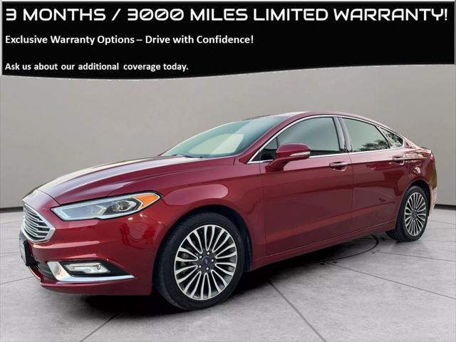 used 2017 Ford Fusion car, priced at $14,995