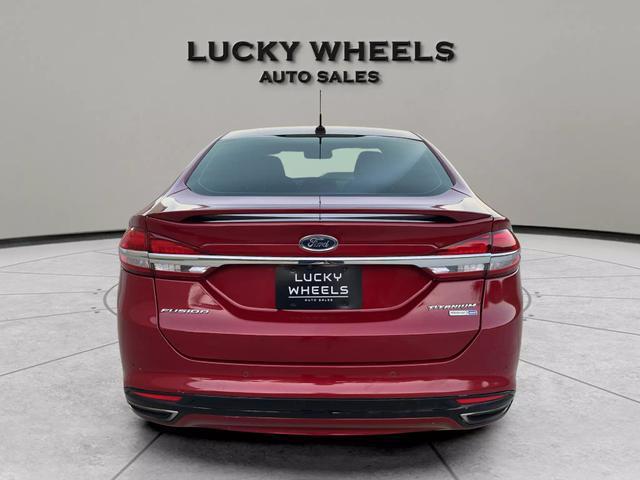 used 2017 Ford Fusion car, priced at $14,995