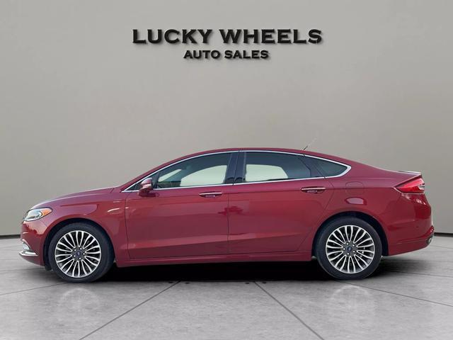 used 2017 Ford Fusion car, priced at $14,995