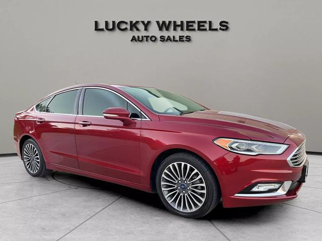 used 2017 Ford Fusion car, priced at $14,995