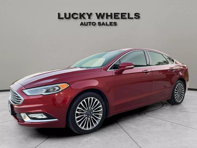 used 2017 Ford Fusion car, priced at $14,995