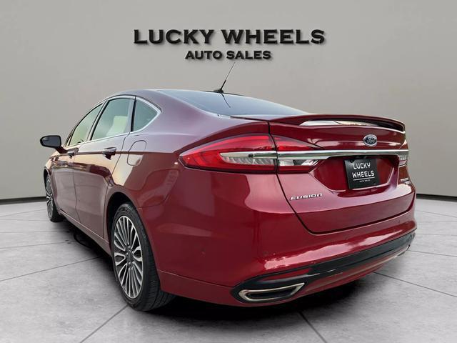 used 2017 Ford Fusion car, priced at $14,995