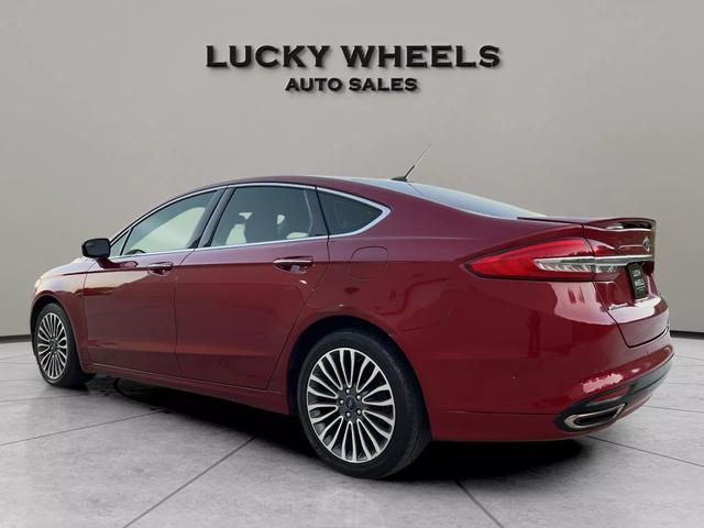 used 2017 Ford Fusion car, priced at $14,995