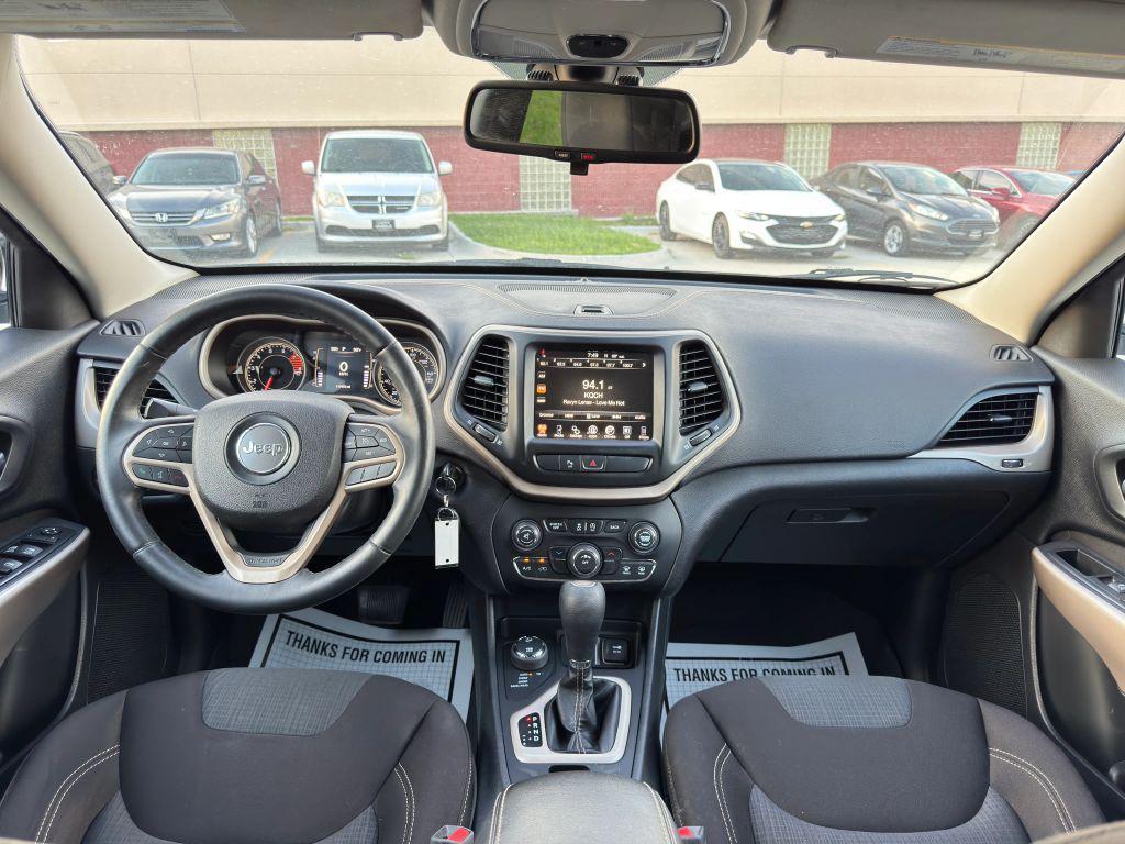 used 2017 Jeep Cherokee car, priced at $13,850