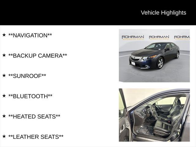 used 2012 Acura TSX car, priced at $9,589