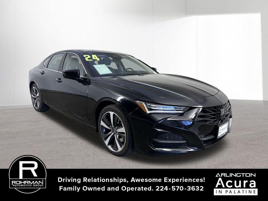 used 2024 Acura TLX car, priced at $34,399