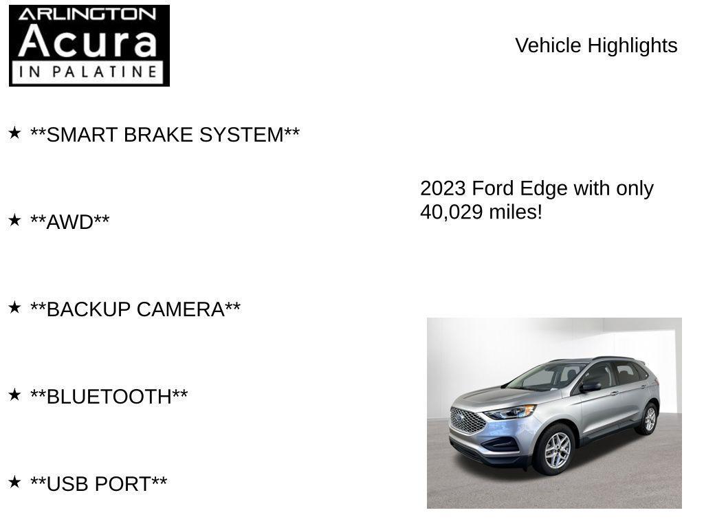 used 2023 Ford Edge car, priced at $22,795
