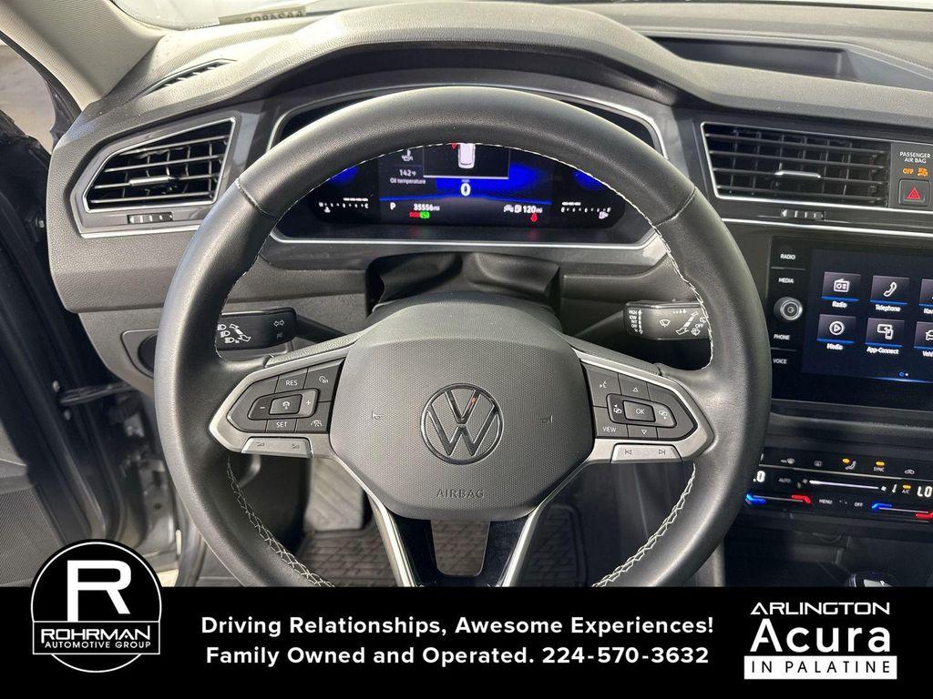 used 2022 Volkswagen Tiguan car, priced at $21,800