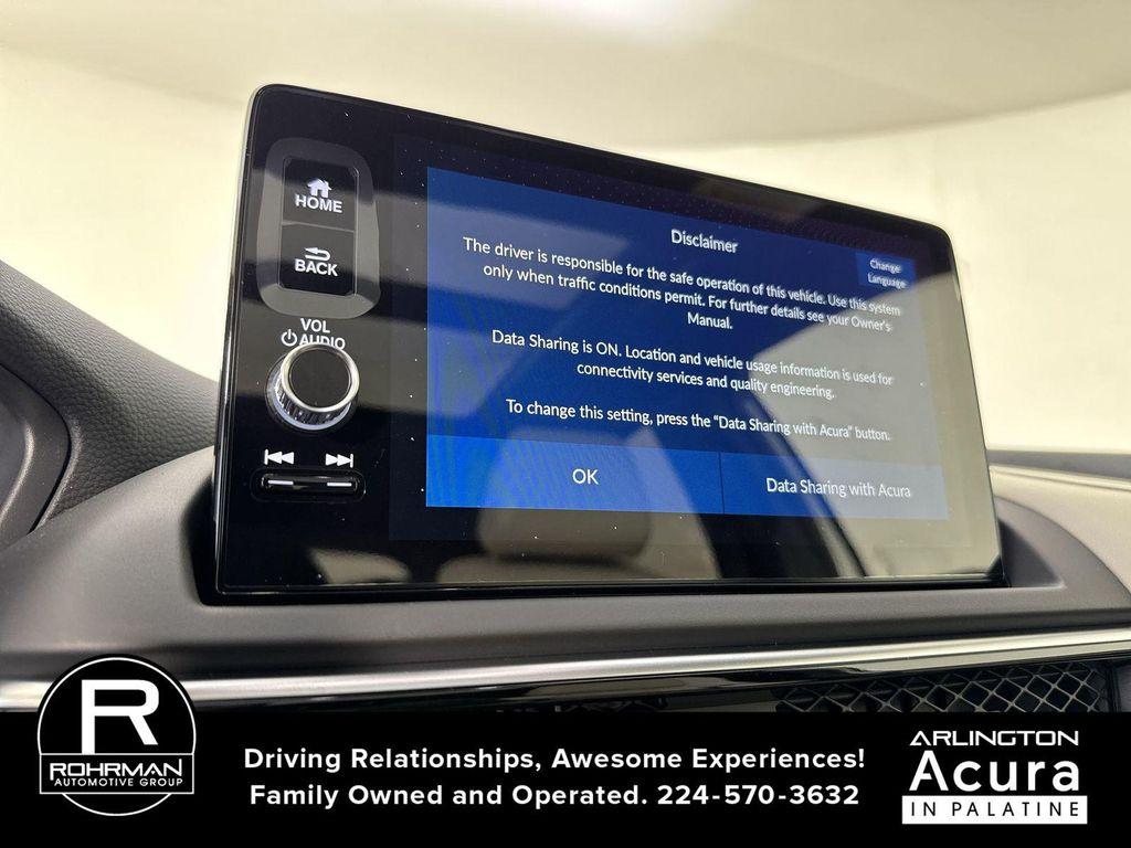 new 2025 Acura ADX car, priced at $45,950