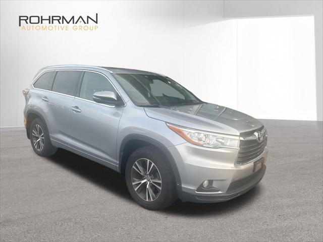 used 2016 Toyota Highlander car, priced at $22,195