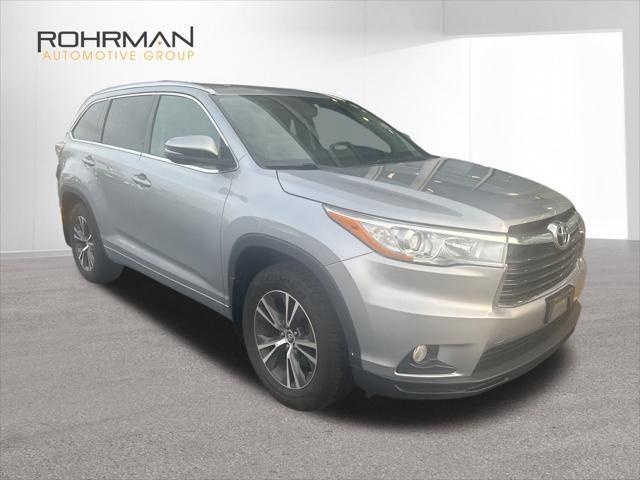 used 2016 Toyota Highlander car, priced at $22,195