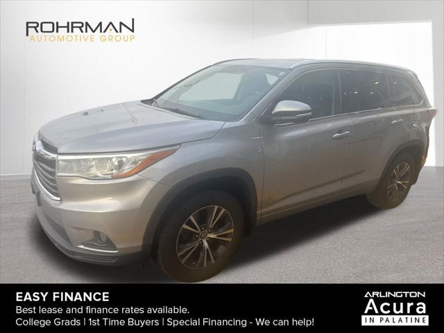 used 2016 Toyota Highlander car, priced at $22,195