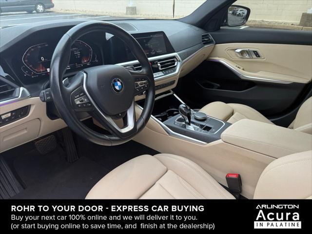 used 2021 BMW 330 car, priced at $31,397